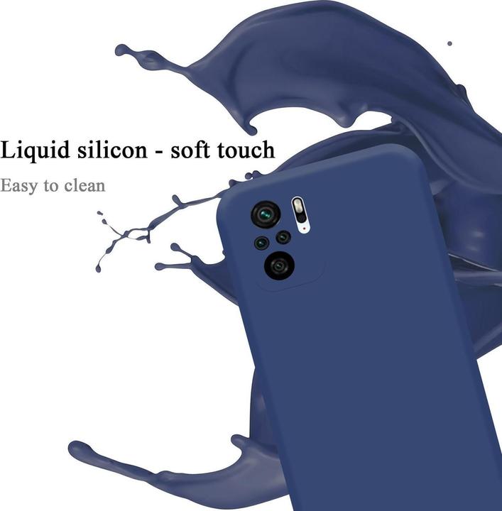 Immagine prodotto Cadorabo Copertura della cassa del silicone liquido TPU (Xiaomi Redmi Note 10)