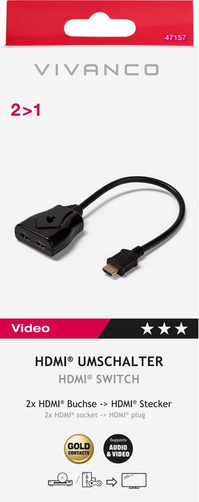 Actual product image Vivanco HDMI zu