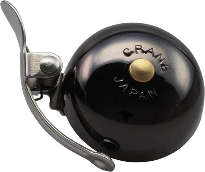 Actual product image Crane Mini Suzu Bell - Cast Mount - Neo Black