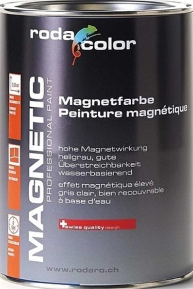 Actual product image RodaColor Magnetic magnetic paint (Light grey, 0.50 l)