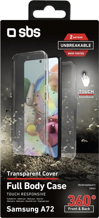 Image du produit SBS Couverture intégrale 360° pour Samsung Galaxy A72 - Collection incassable (Samsung Galaxy A72)