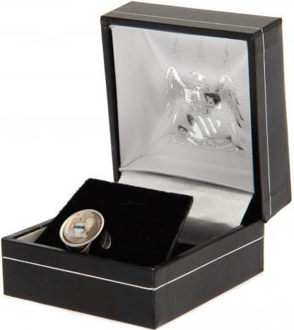 Produktbild Manchester City FC Wappen ArmbandAnhänger (1 cm, 100% Edelstahl)