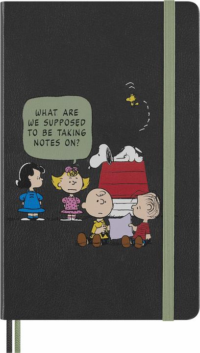 Image du produit Moleskine NB Peanuts LG lin HC Gruppe (Pointillés, Couverture rigide)