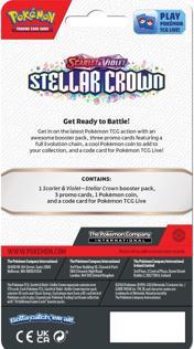 Produktbild Pokémon Stellar Crown (Englisch, Blister Pack)