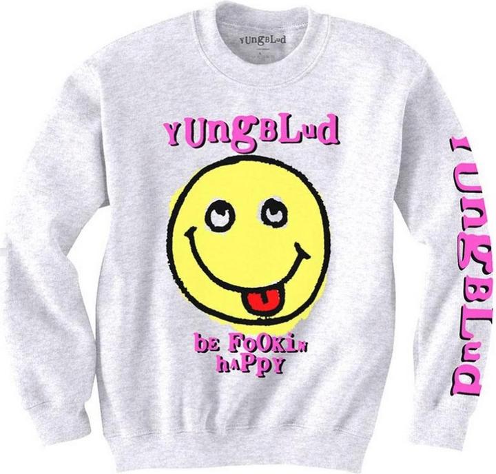 Yungblud Erwachsene Raver Smile Sweatshirt