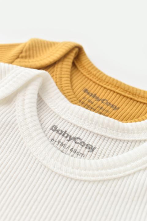 Image du produit BabyCosy Body. manches courtes. 2 Pack (56)