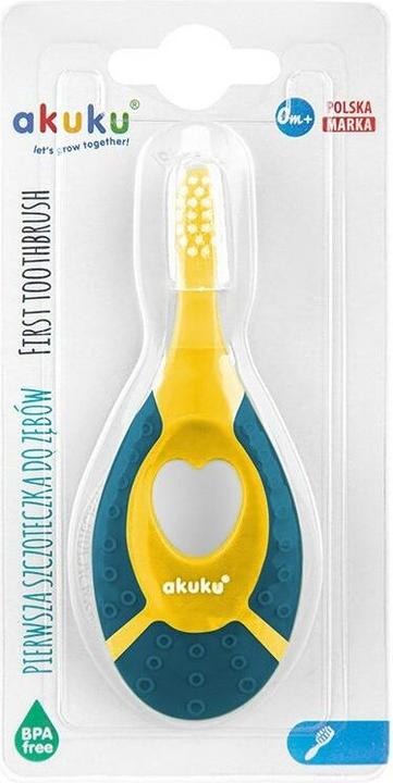 Produktbild Akuku A0158 ZAHNBÜRSTE 0-2 NAVY BLAU (1 x)