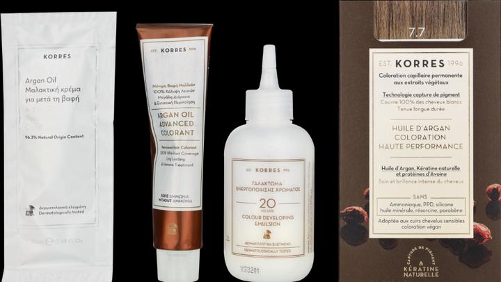 Produktbild Korres Argan Oil Hair Color (Nr. 7.7 - Mocha)