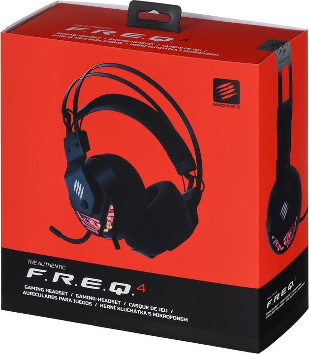 Produktbild MadCatz Headset F.R.E.Q. 4 Schwarz (Kabelgebunden)