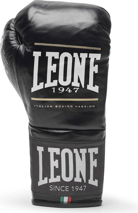 Actual product image Leone Boxing Gloves Shock Plus GN102L Black (10 OZ, One size)