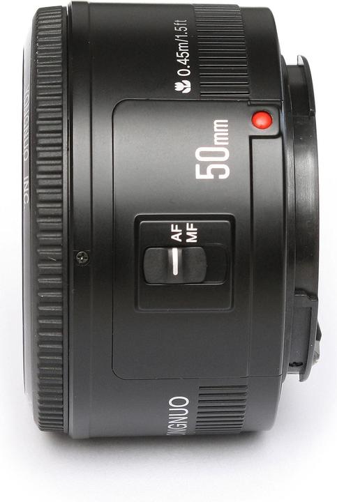 Immagine prodotto Yongnuo 50mm f/1.8 Canon EF (Canon EF, Full-frame, APS-C / DX)
