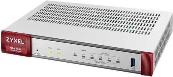 Produktbild Zyxel USGFLEX 100HP Security Bundle Firewall 1x Gbit PoE+