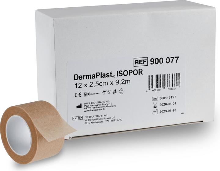 Image du produit DermaPlast Isopor Non-tissé Pansement de fixation (12 x)