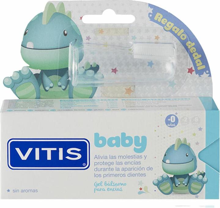 Actual product image Vitis Oral care set for children Baby (2 pieces) (30 ml)