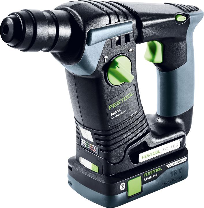 Actual product image Festool Perforateur sans fil BHC 18 HPC 4,0 I-Plus (Rechargeable battery operated)