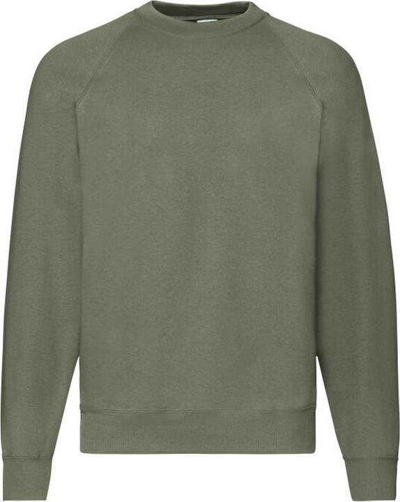 Fruit of the Loom Premium Sweatshirt angesetzte Ärmel
