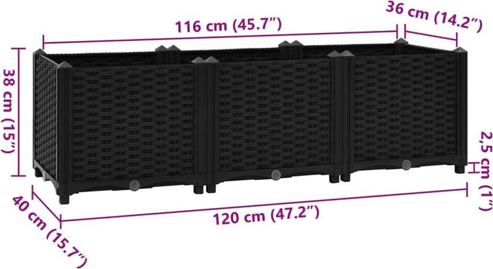 Image du produit VidaXL Hochbeet
