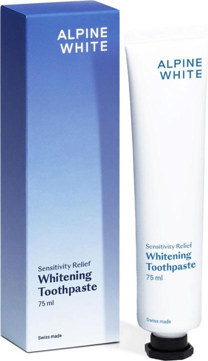 Immagine prodotto Alpine White Dentifricio sbiancante Pasta per il sollievo della sensibilità (75 ml)