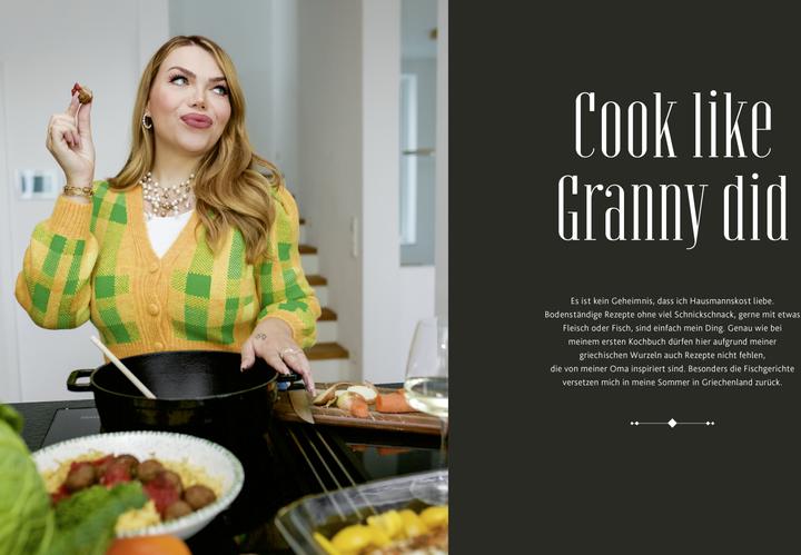 Produktbild Cook with Love, Eat with Passion (Deutsch, Mademoiselle Nicolette, Nicolette Fountaris, 2023)