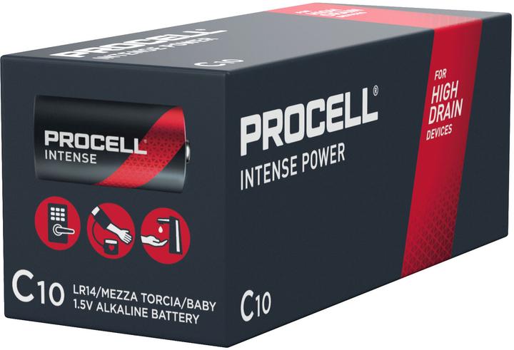 Immagine prodotto Duracell Procell Intense Power (10 pz., C, 7933 mAh)