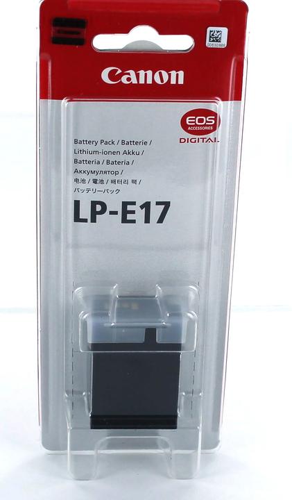 Actual product image Canon Original battery for EOS 750D (Rechargeable battery)