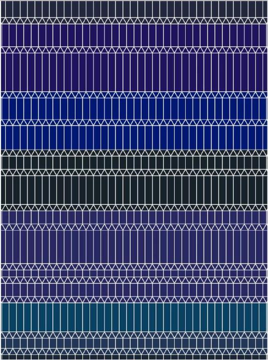 Actual product image Moooi Zigzag carpet (200 x 300 cm)