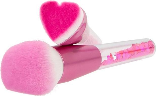 Actual product image Depesche TOPModel Brush Set Heart BEAUTY and ME ( 0412817 ) (Foundation)