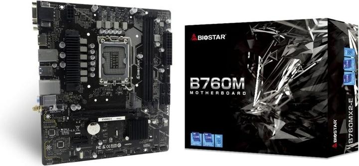 Immagine prodotto Biostar B760MX2-E (LGA 1700, Intel B760, mATX)