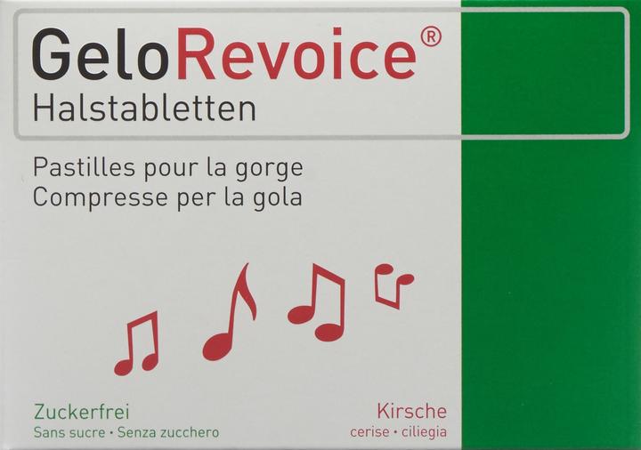 Produktbild GeloRevoice Kirsche Menthol (60 Stück)