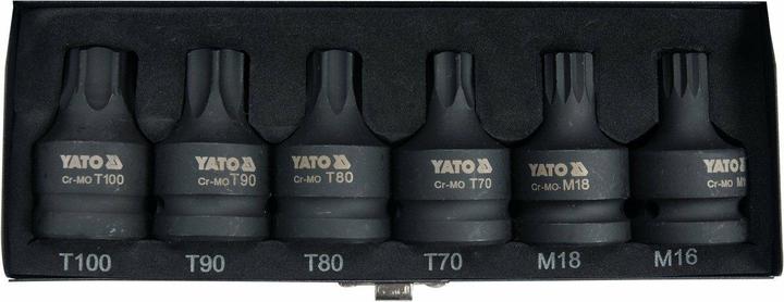 Immagine prodotto Yato Zestaw Udar. Kluczy Trzpien. Torx/Spline (Pin-torx)