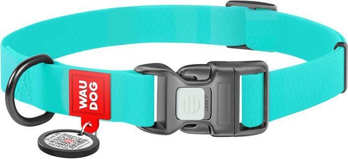 Image du produit Waudog Collier de chien lumineux et étanche avec QRCodeGrL (L, Chien, Sport canin)