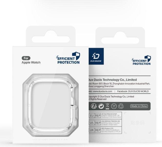 Productafbeelding Dux Ducis Tamo beschermhoesje Apple Watch Series 7/8/9 41mm - Transparant