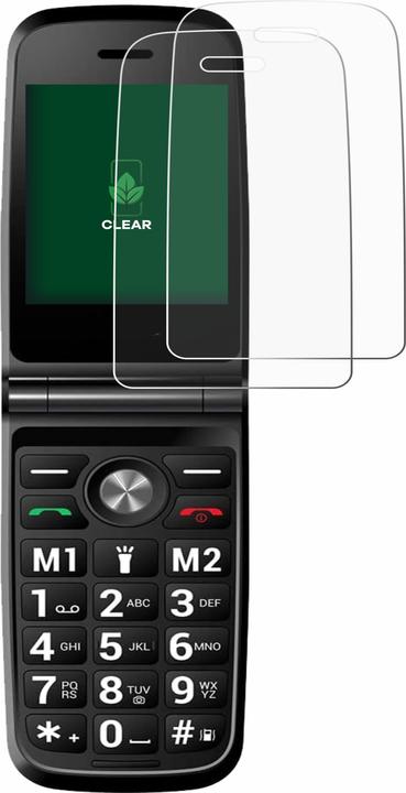 Productafbeelding ScreenLeaf Screen Protector duurzame schermbescherming, helder, anti-kras (2 Stuk, Unihertz Titan Pocket)