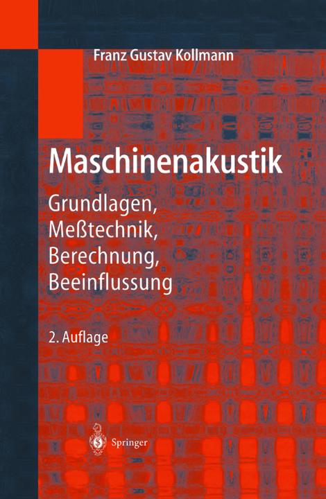 Produktbild Maschinenakustik (Franz G. Kollmann, 2013)