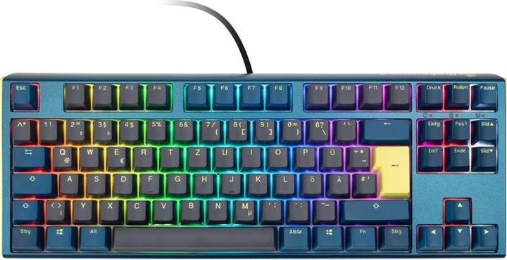 Actual product image Ducky One 3 Daybreak TKL gaming keyboard, RGB LED - MX-Clear (DE, Cable)