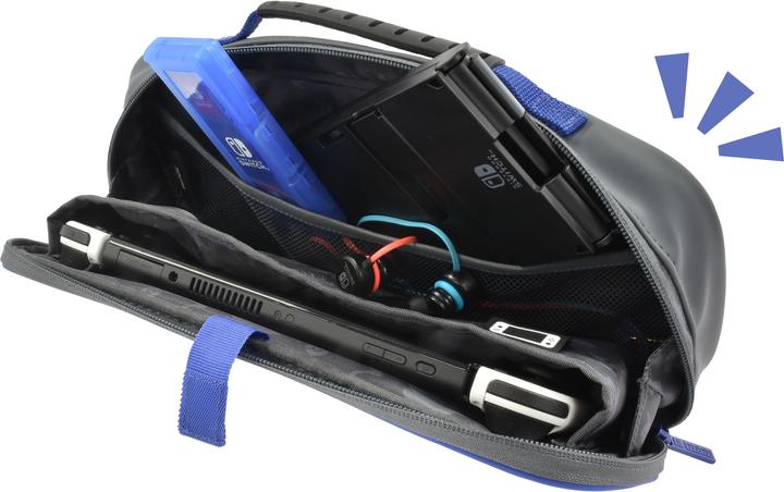 Actual product image HORI Cargo Pouch Compact - Pikachu, Gengar, Mimigma (Switch OLED, Switch)