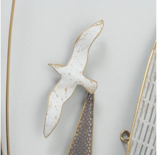 Actual product image Boltze Home Wall decoration Hanse 109 x 69 cm, iron (109 x 6 x 69 cm)