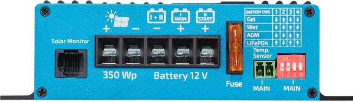 Actual product image Ective MPPT Solar charge controller DSC25 Solar controller 350WP 25A for 2 12V batteries PV