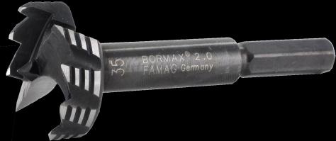Famag Forstnerbohrer 1622 Bormax 2.0 WS Satz mit 3 Teilen (40, 50, 60 mm)