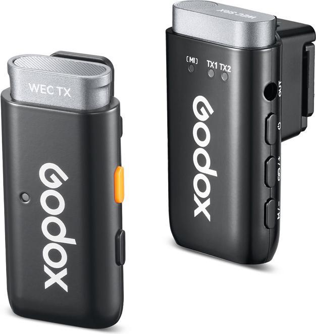 Godox WEC S Kit1 Système de microphone sans fil 2.4GHz Sony