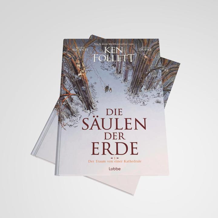 Actual product image Die Säulen der Erde - Der Traum von einer Kathedrale (German, Ken Follett, Didier Alcante, Steven Dupré, 2024)
