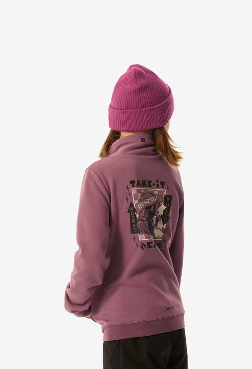Actual product image Wedze Ski jumper kids - 100 purple (146)