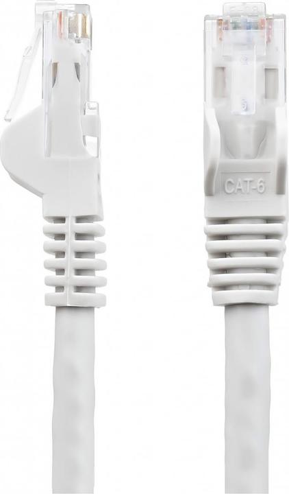 Immagine prodotto StarTech Cavo Patch Cat6 Bianco 5m (UTP, CAT6, 5 m)