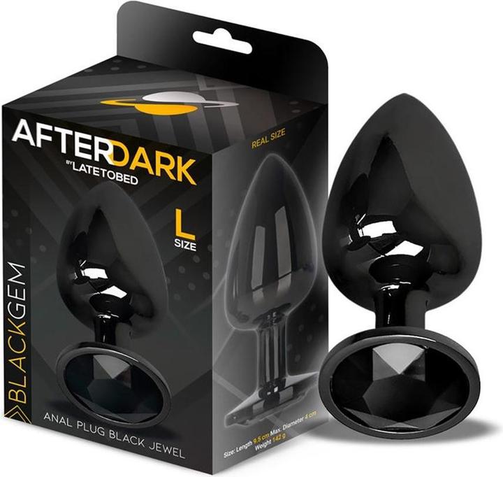 AfterDark Fantasies Butt Plug "BLACKGEM" Large
