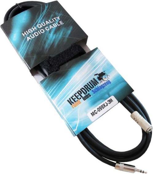 Produktbild keepdrum MC-099XJ 3m Verlängerungskabel 3,5 mm (3 m)