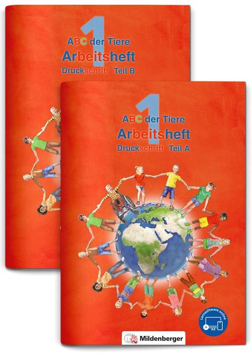 Produktbild ABC der Tiere 1 - Arbeitsheft Druckschrift, Teil A und B. Neubearbeitung (Deutsch, Klaus Kuhn, Heike Treiber, Achim Schulte, Kerstin Mrowka-Nienstedt, 2024)