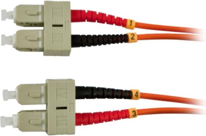 Actual product image Synergy 21 S216254 2m SC SC Orange Fiber Optic Cable (2 m)