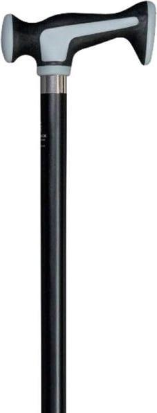 Immagine prodotto Gastrock Bastone da passeggio con cuscinetto ammortizzante con impugnatura soft-escort nero/grigio