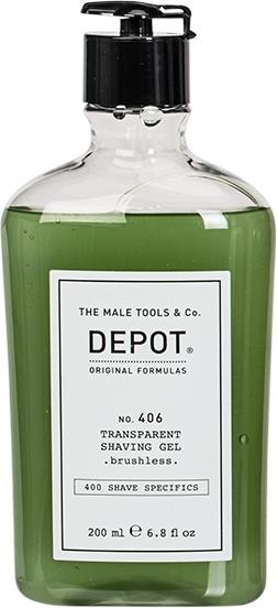 Produktbild Depot No. 406 Transparent Shaving Gel (200 ml, Rasiergel)