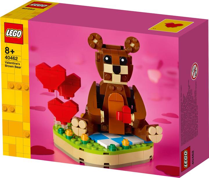 Actual product image LEGO Valentine bear 40462 (40462, LEGO Classic)